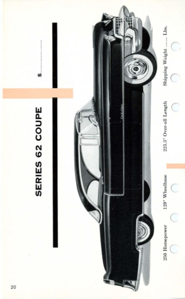 1955 Cadillac Salesmans Data Book Page 14